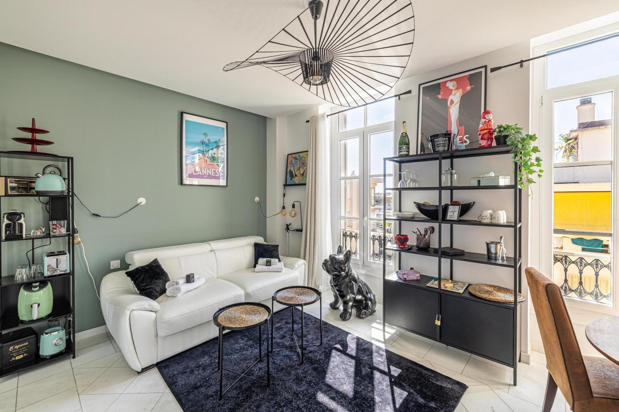 Private - Small Studio For Two At 5 Minutes From Croisette Cannes Eksteriør billede